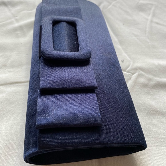 Bijoux Terner Navy Blue Clutch and Esino Brown sparkle detail Clutch - Picture 2 of 3